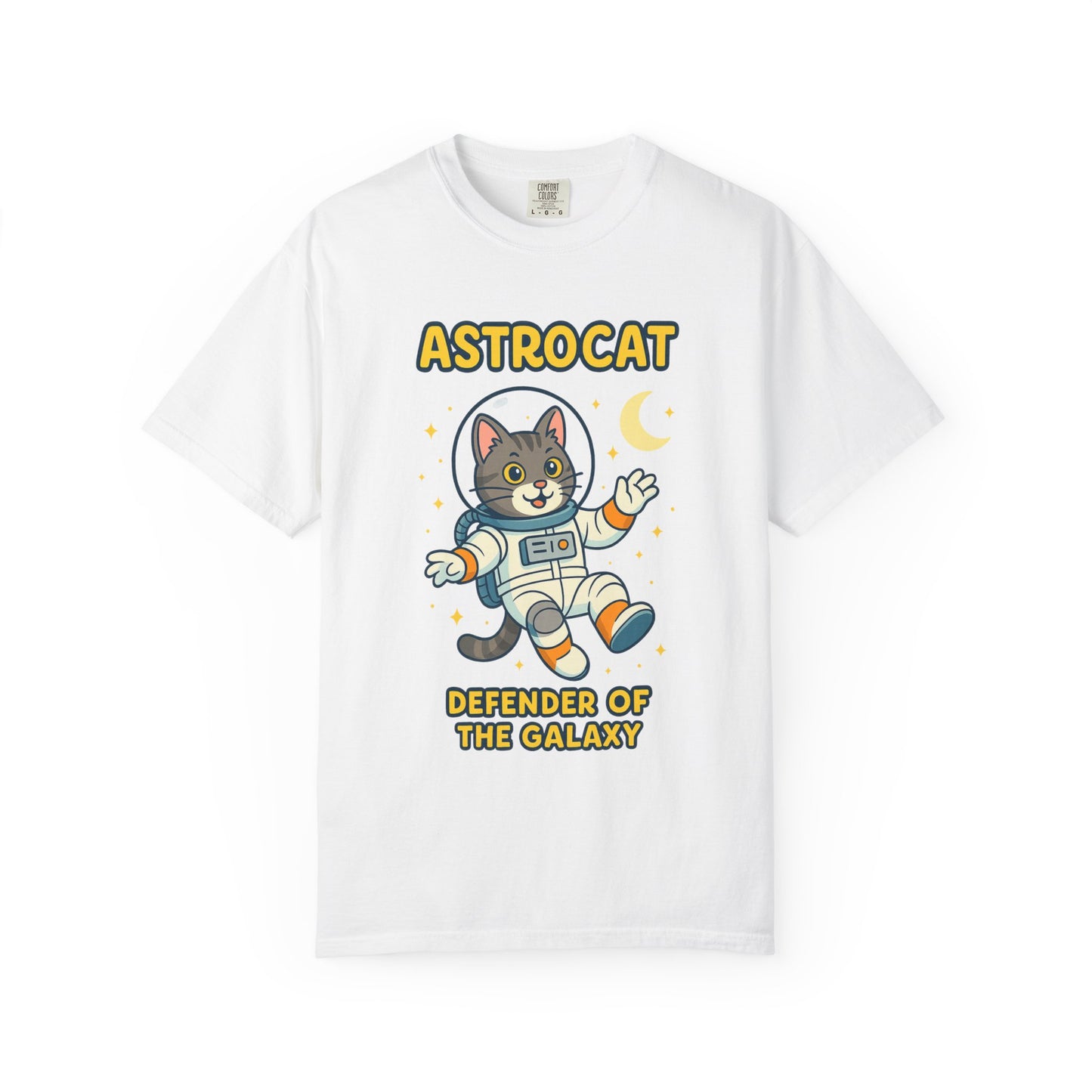 Cat Space Superhero Tee