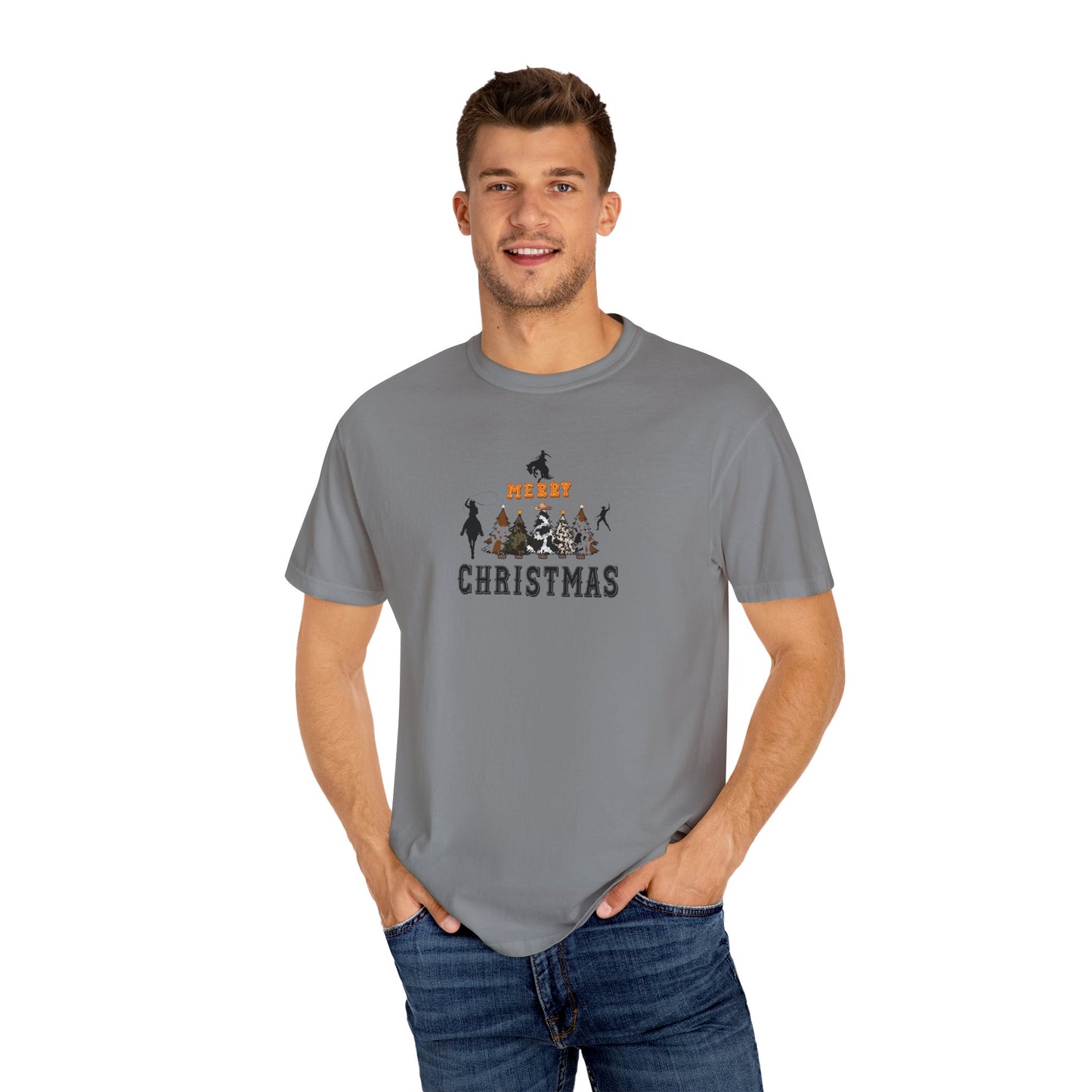 Christmas Western T-shirt