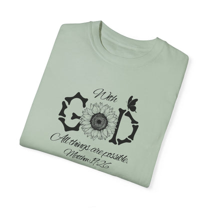 Daisy Scripture T-shirt