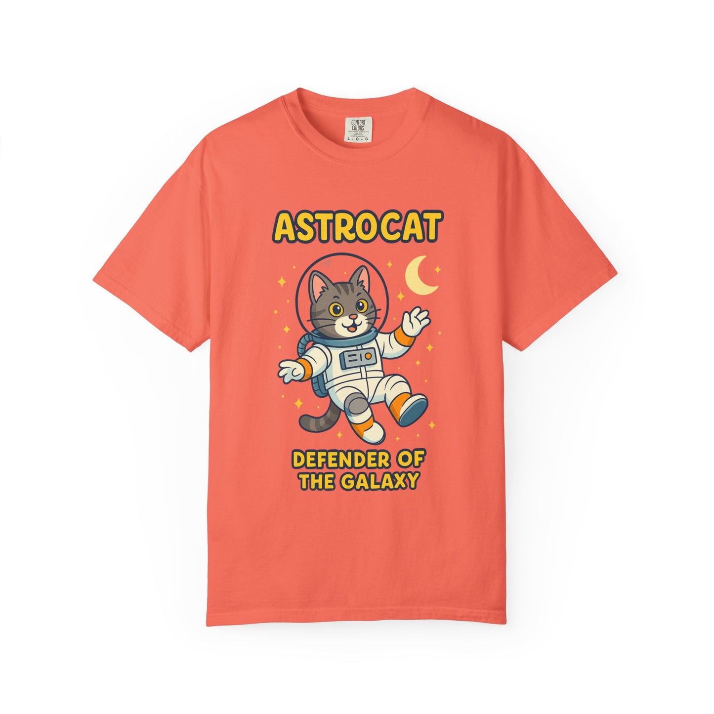 Cat Space Superhero Tee