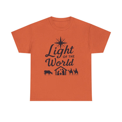 Nativity Unisex Tee - Light of the World - Dark Version