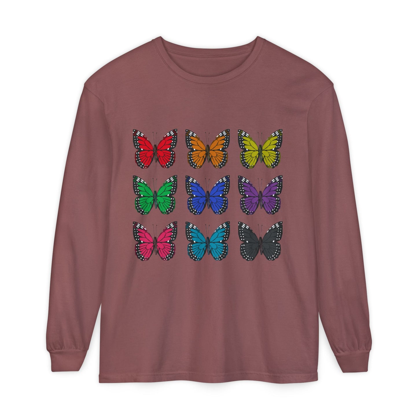 Butterfly Long Sleeve T-Shirt - Winter Collection