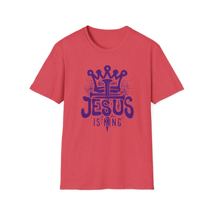 Graffiti Cross Unisex T-Shirt - Jesus is King