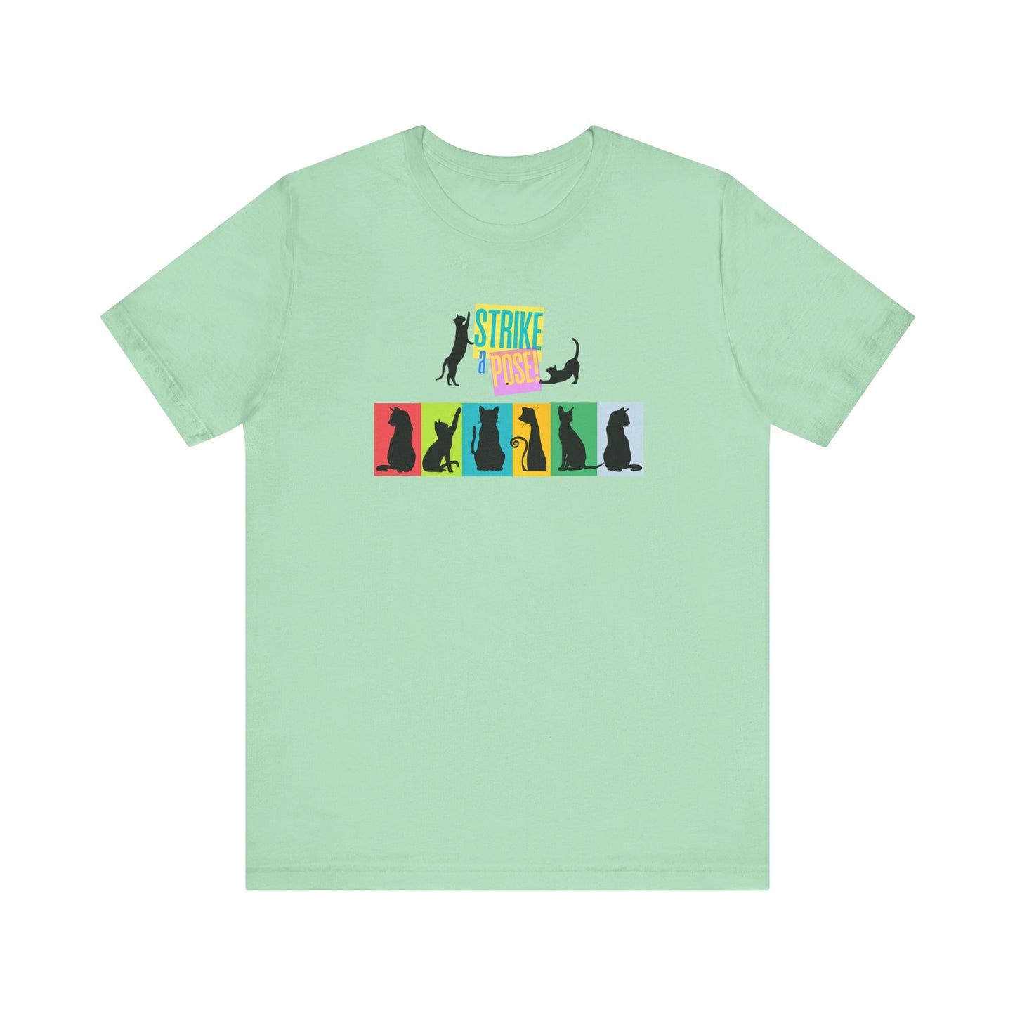 Cat Silhouette Vogue T-shirt