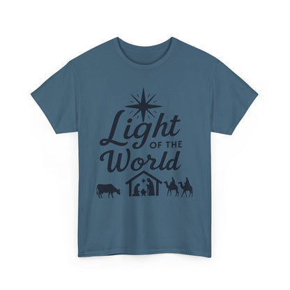 Nativity Unisex Tee - Light of the World - Dark Version