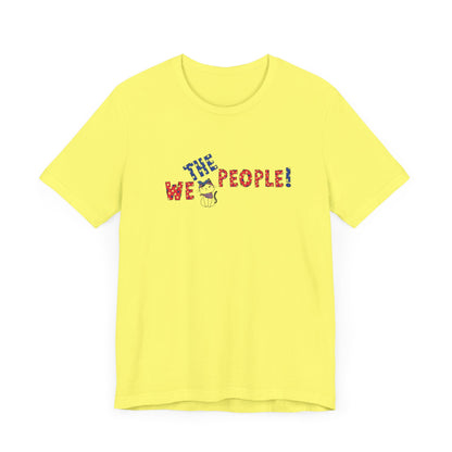 Patriotic Cat 'We the People' T-Shirt