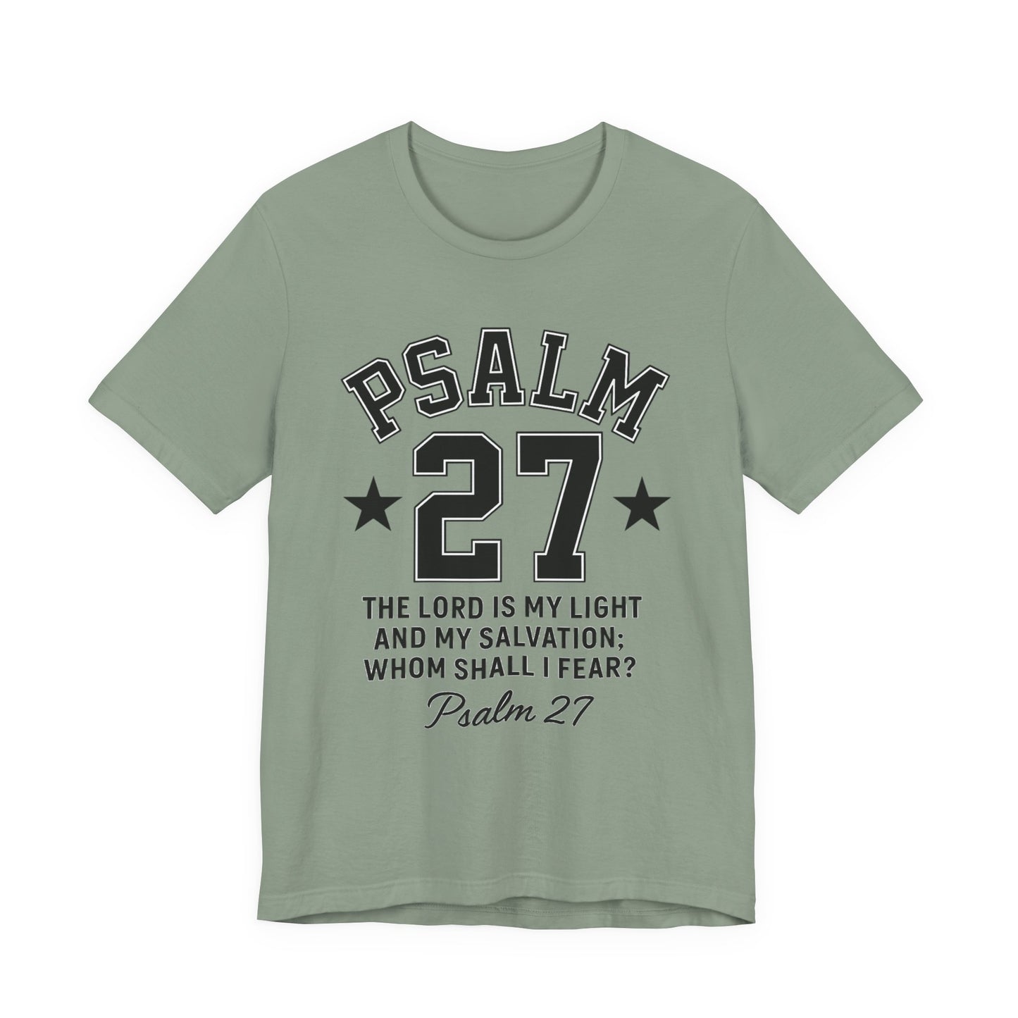 Psalm 27 Sporty Tee