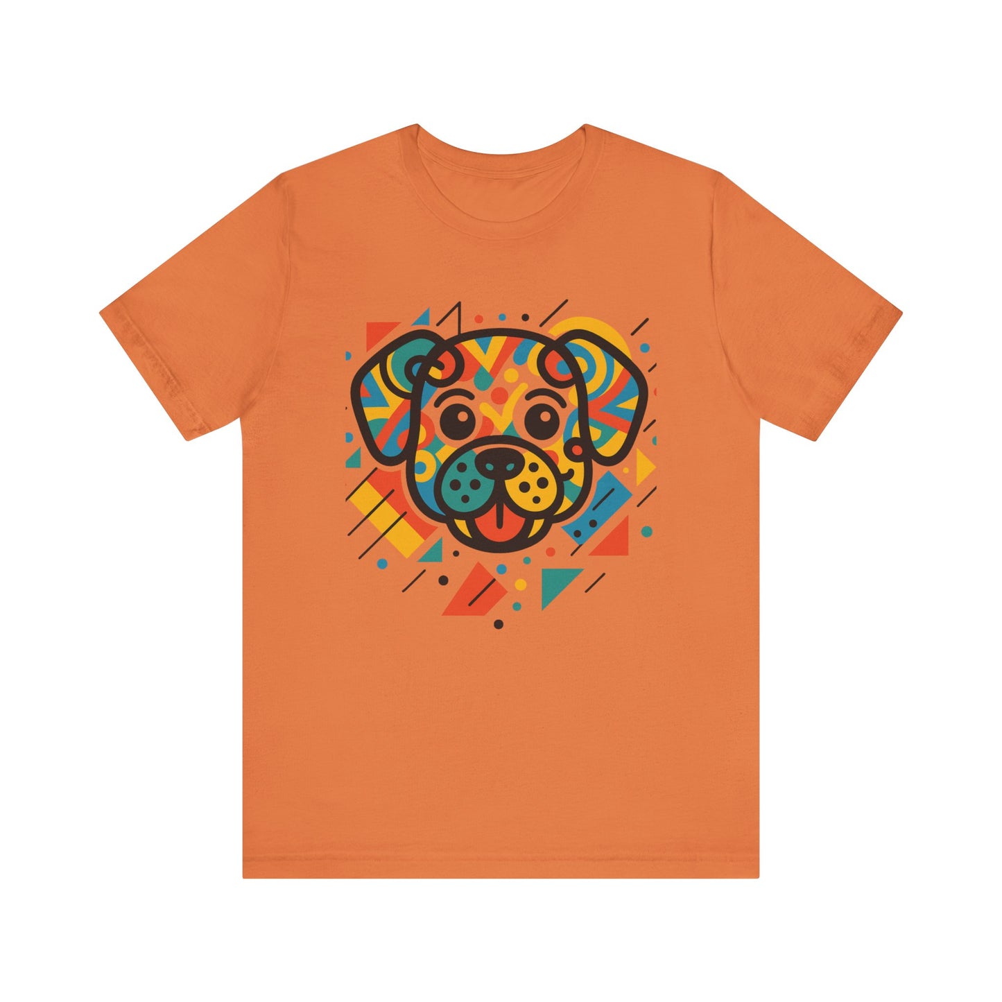 Abstract Dog Tee