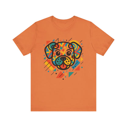 Abstract Dog Tee