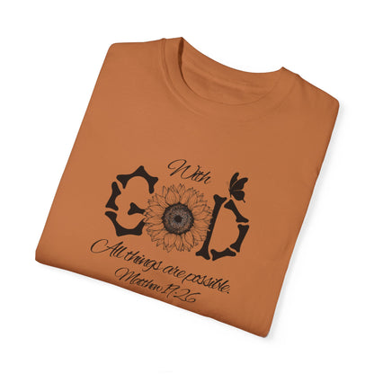 Daisy Scripture T-shirt