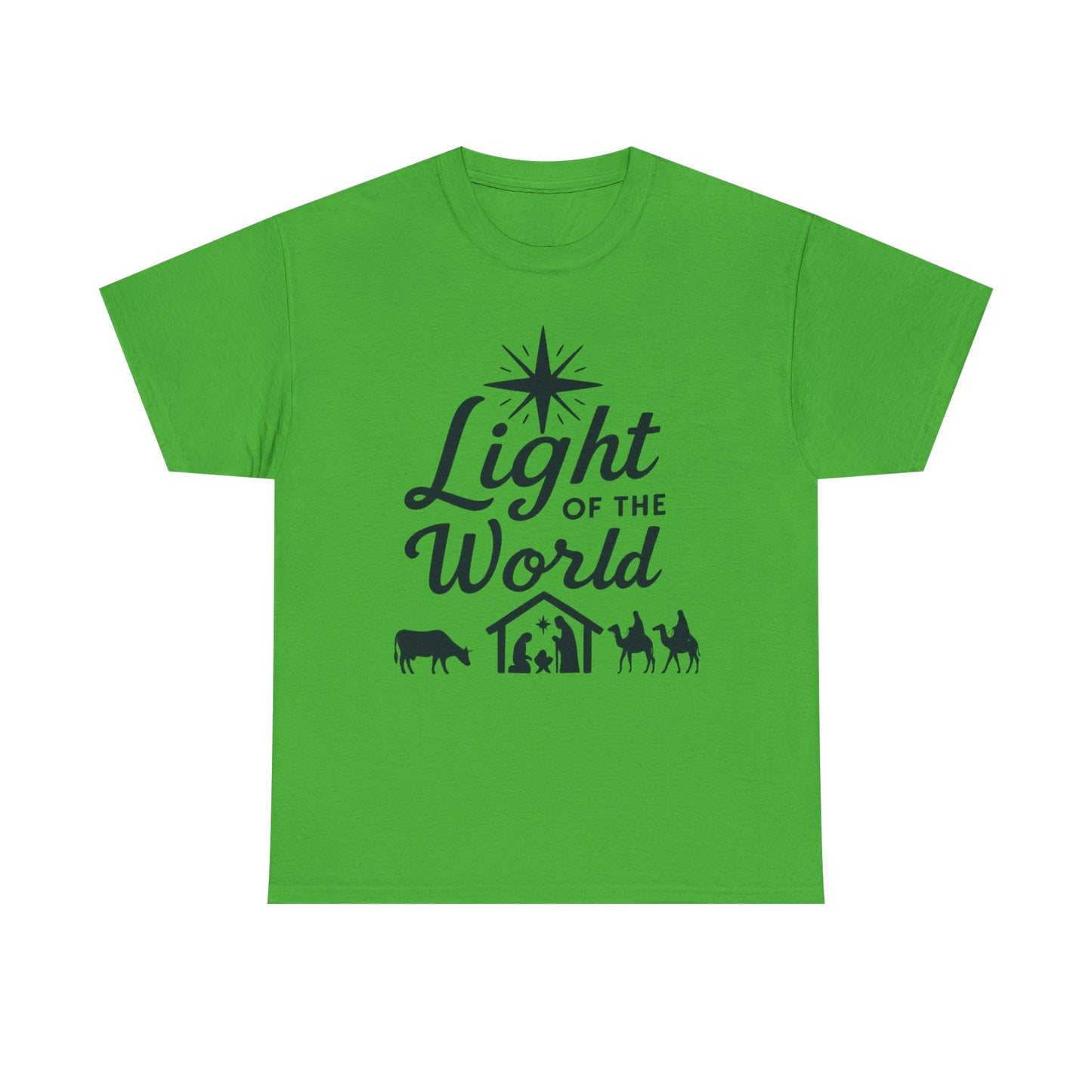 Nativity Unisex Tee - Light of the World - Dark Version