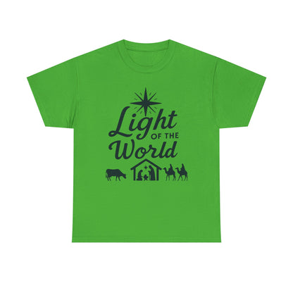 Nativity Unisex Tee - Light of the World - Dark Version