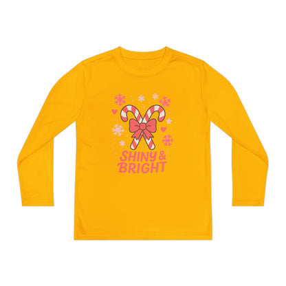 Long Sleeve Tee - Shiny & Bright Snowflake Design