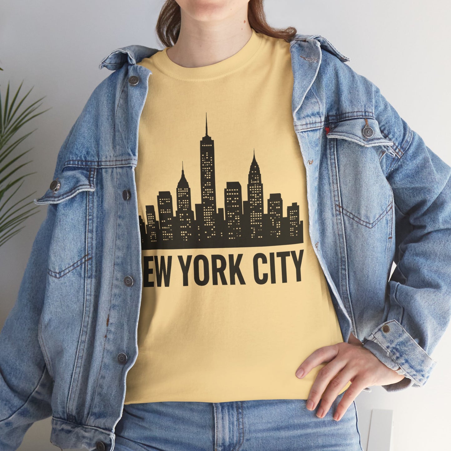 New York City Skyline T-Shirt — NYC Skyline Silhouette Tee