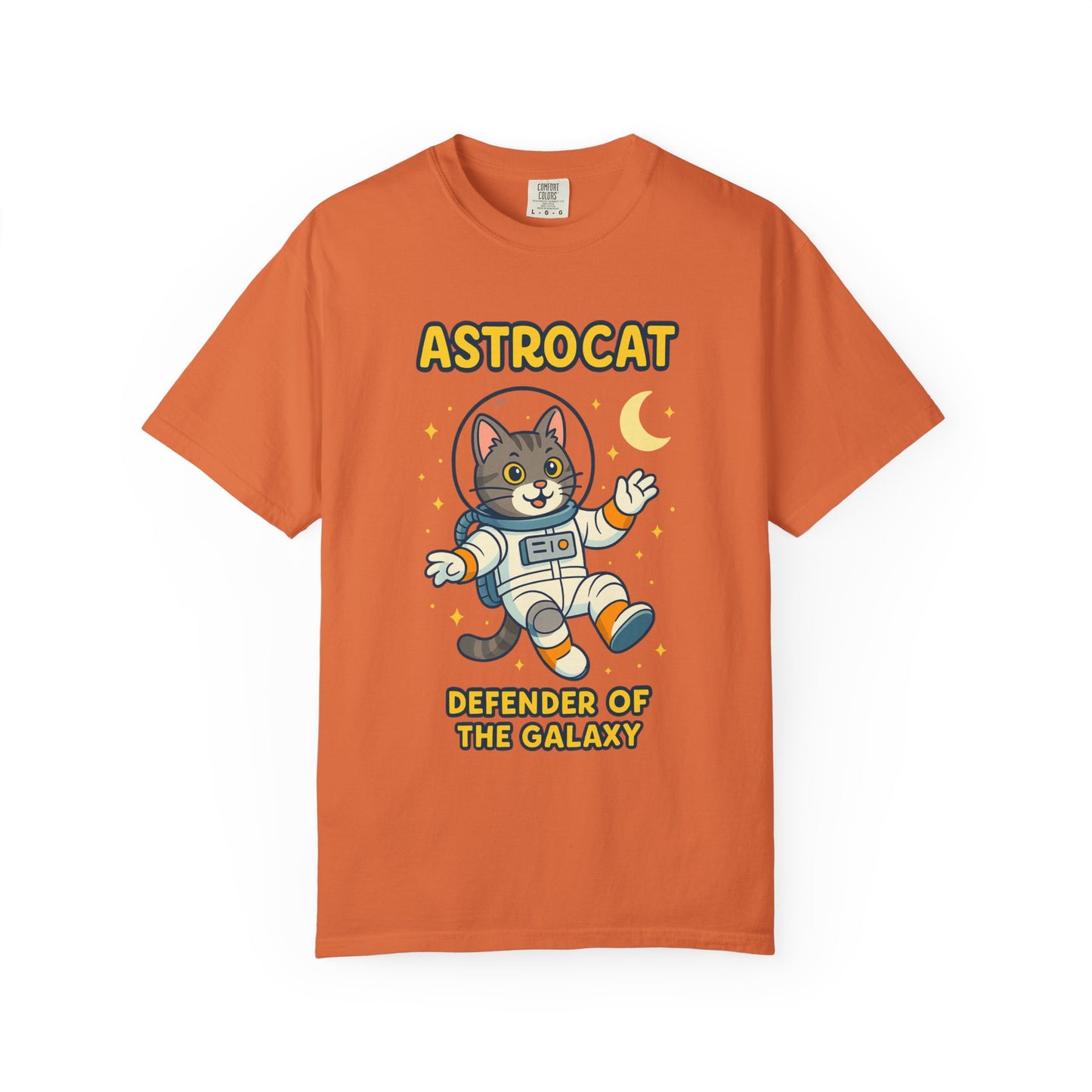 Cat Space Superhero Tee