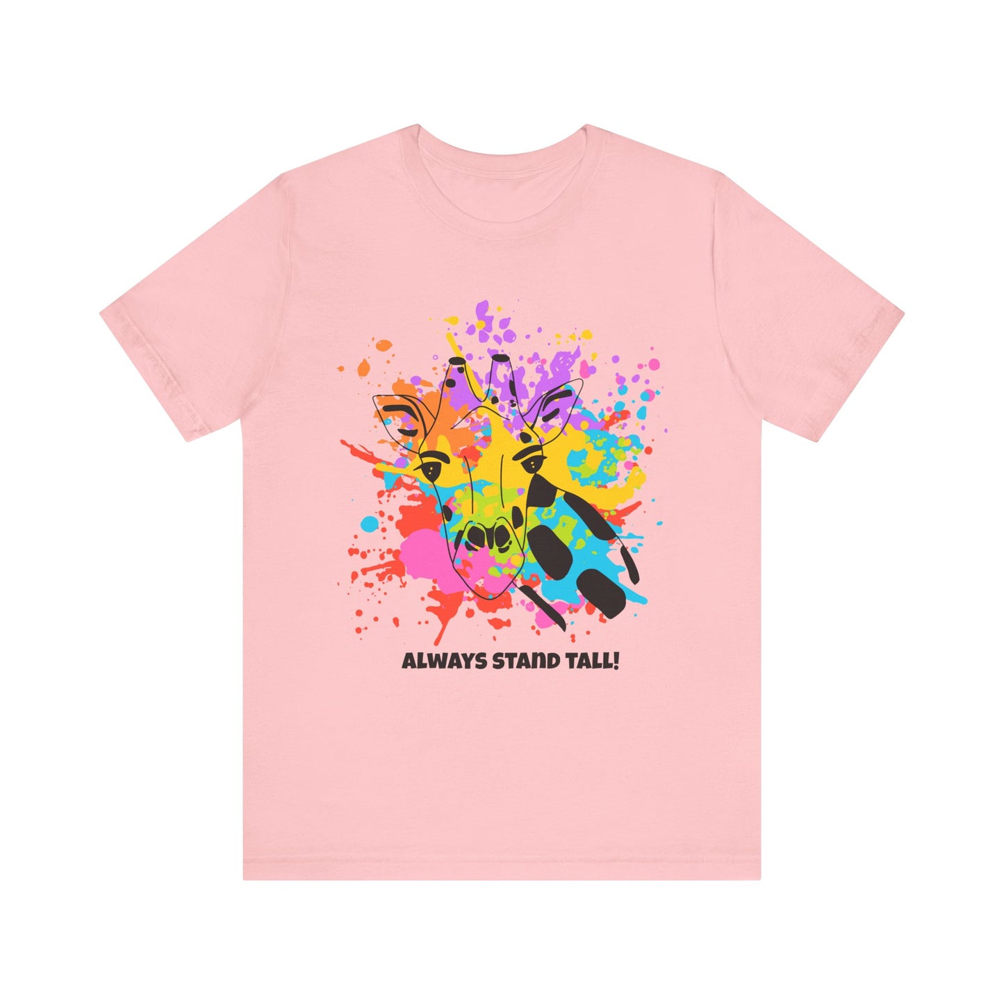 Watersplash Giraffe Tee - Stand Tall