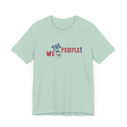 Patriotic Cat 'We the People' T-Shirt
