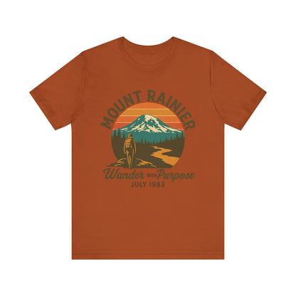 Adventure Tee - Wander with Purpose Retro Hiker