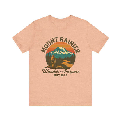 Adventure Tee - Wander with Purpose Retro Hiker