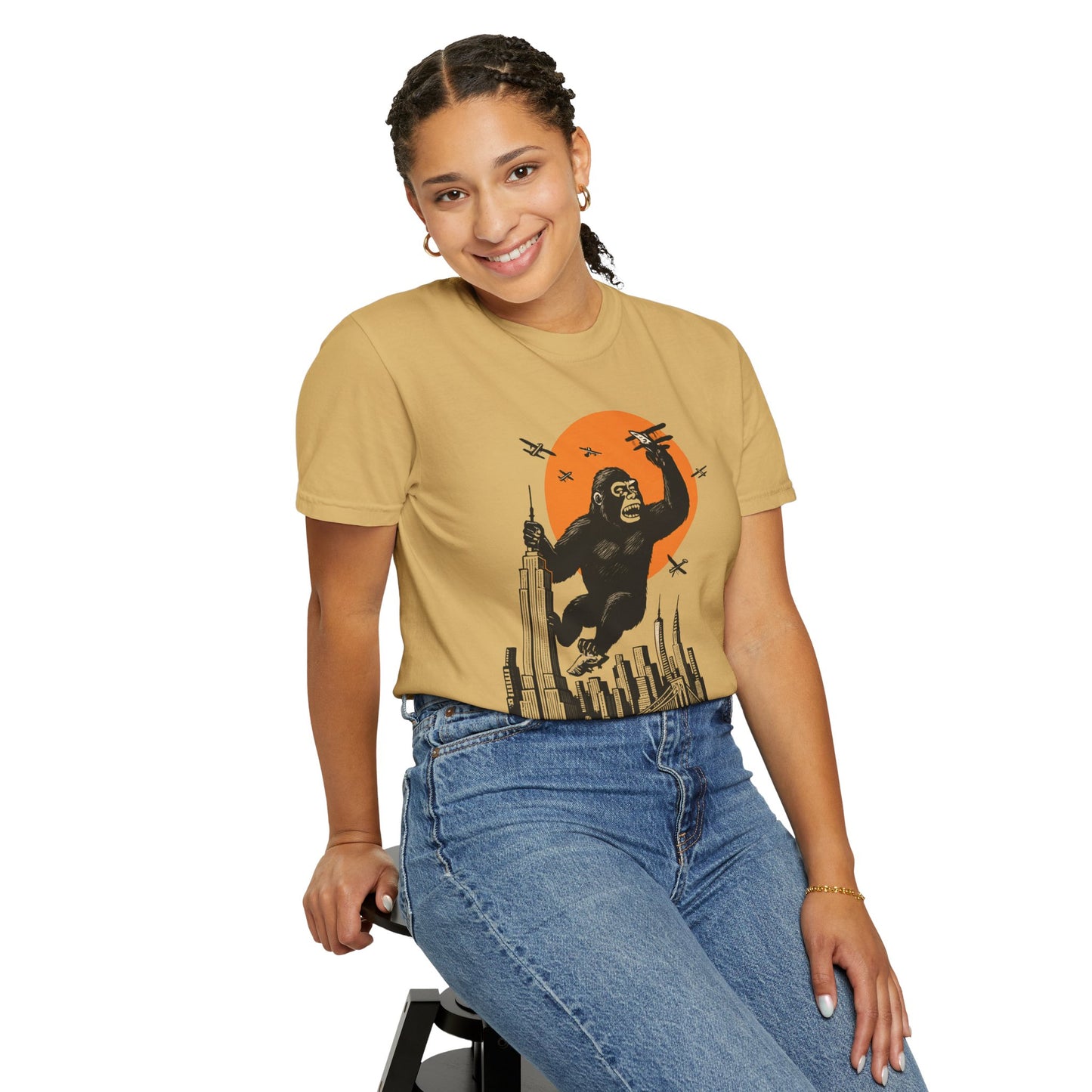 New York King Kong Skyline T-Shirt