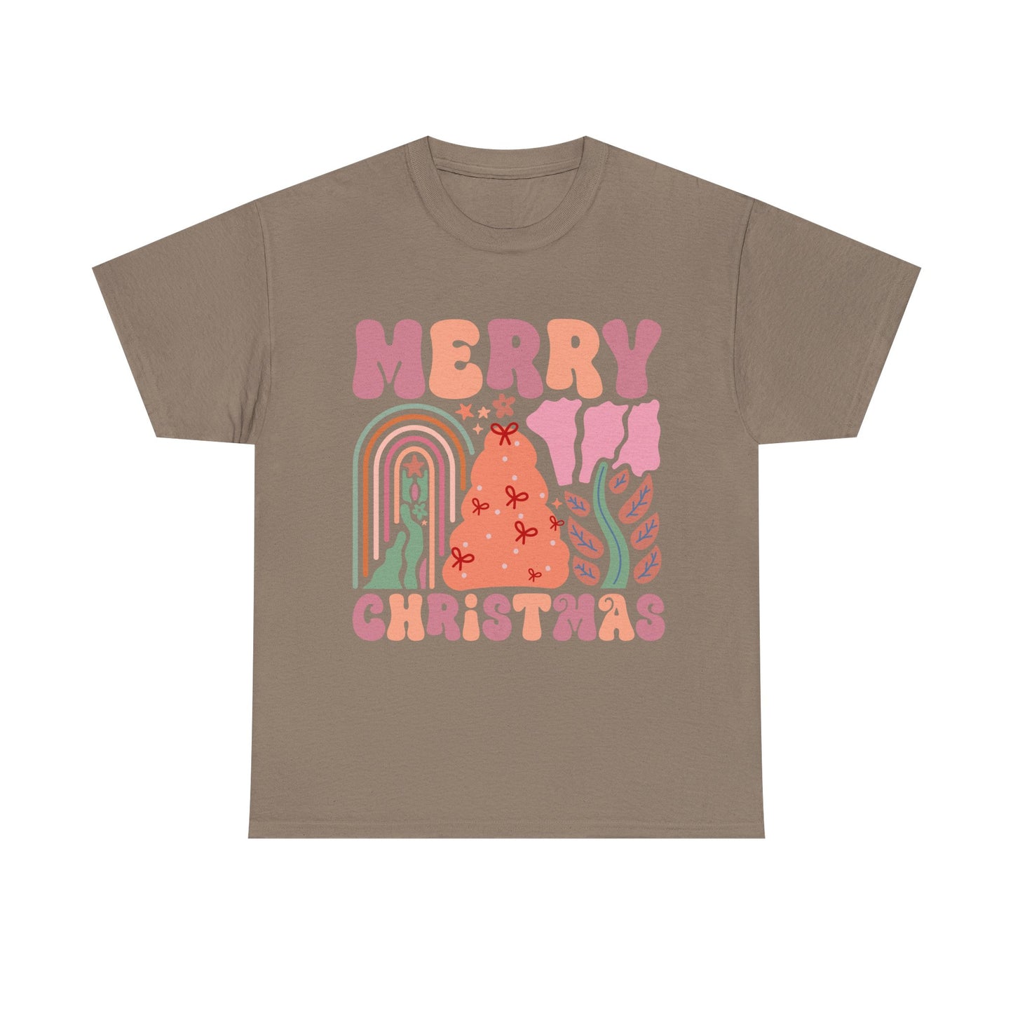 Boho Style Merry Christmas Tee - Unisex Tee