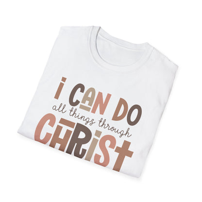 Faithful Unisex Tee with Inspirational Text - Earthtone Colors