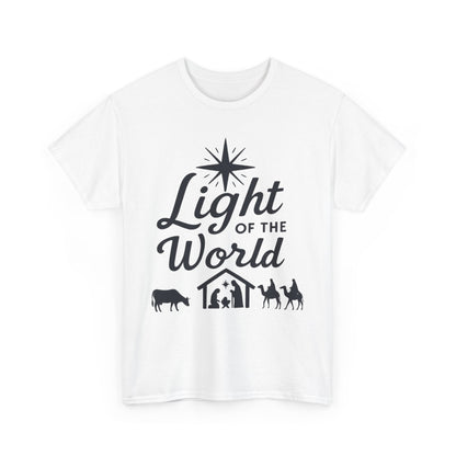 Nativity Unisex Tee - Light of the World - Dark Version
