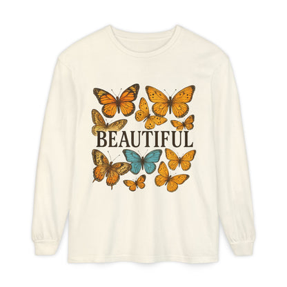 Beautiful Butterfly Long Sleeve T-Shirt, Eco-Friendly Cotton Tee, Casual Wear, Spring Fashion, Gift for Nature Lovers, Comfortable [...]