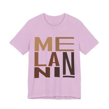Melanin Text Art Tee