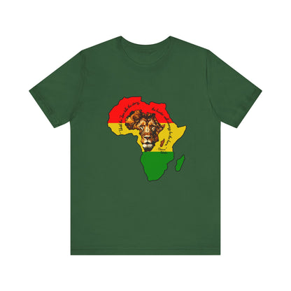 African Pride Lion T-Shirt