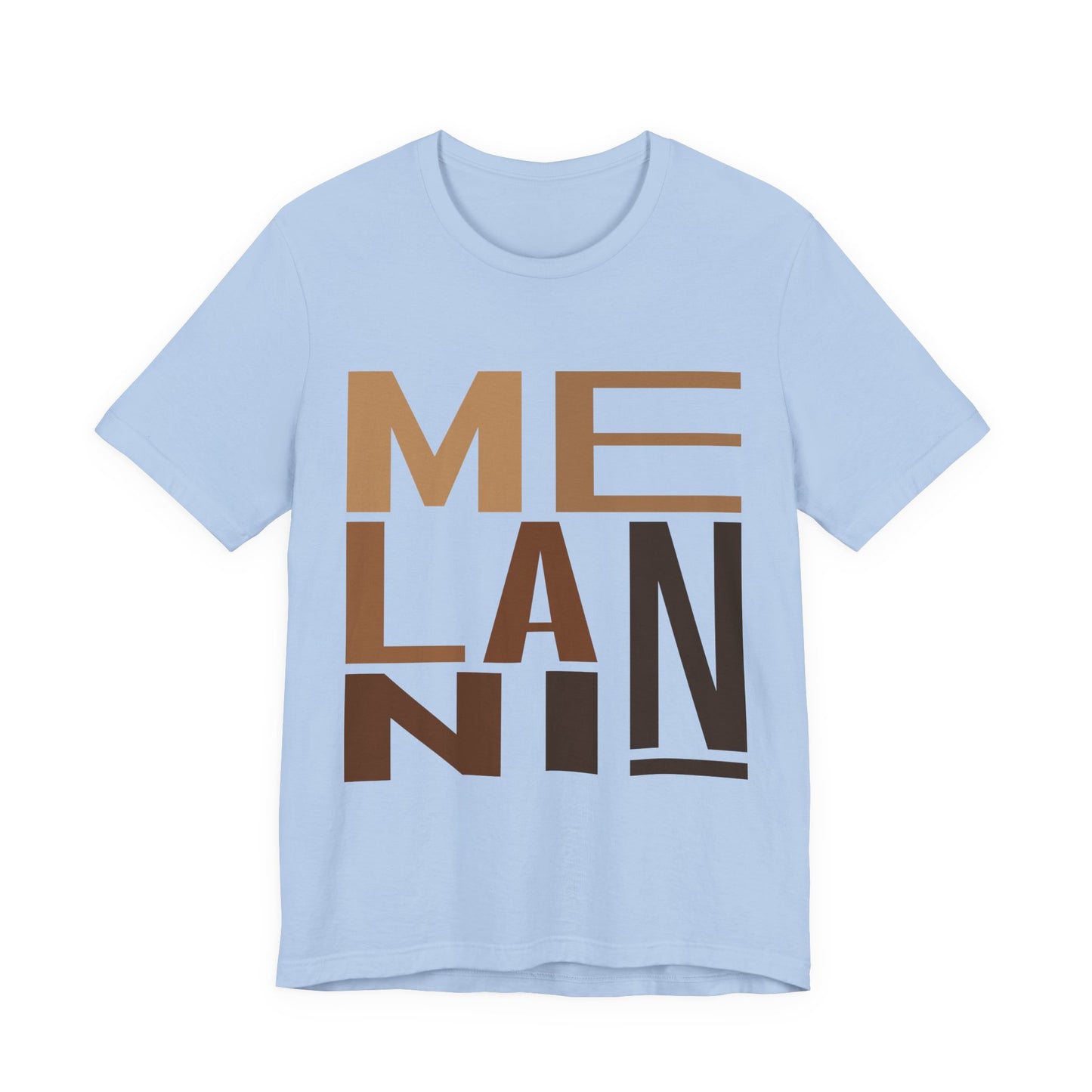 Melanin Text Art Tee