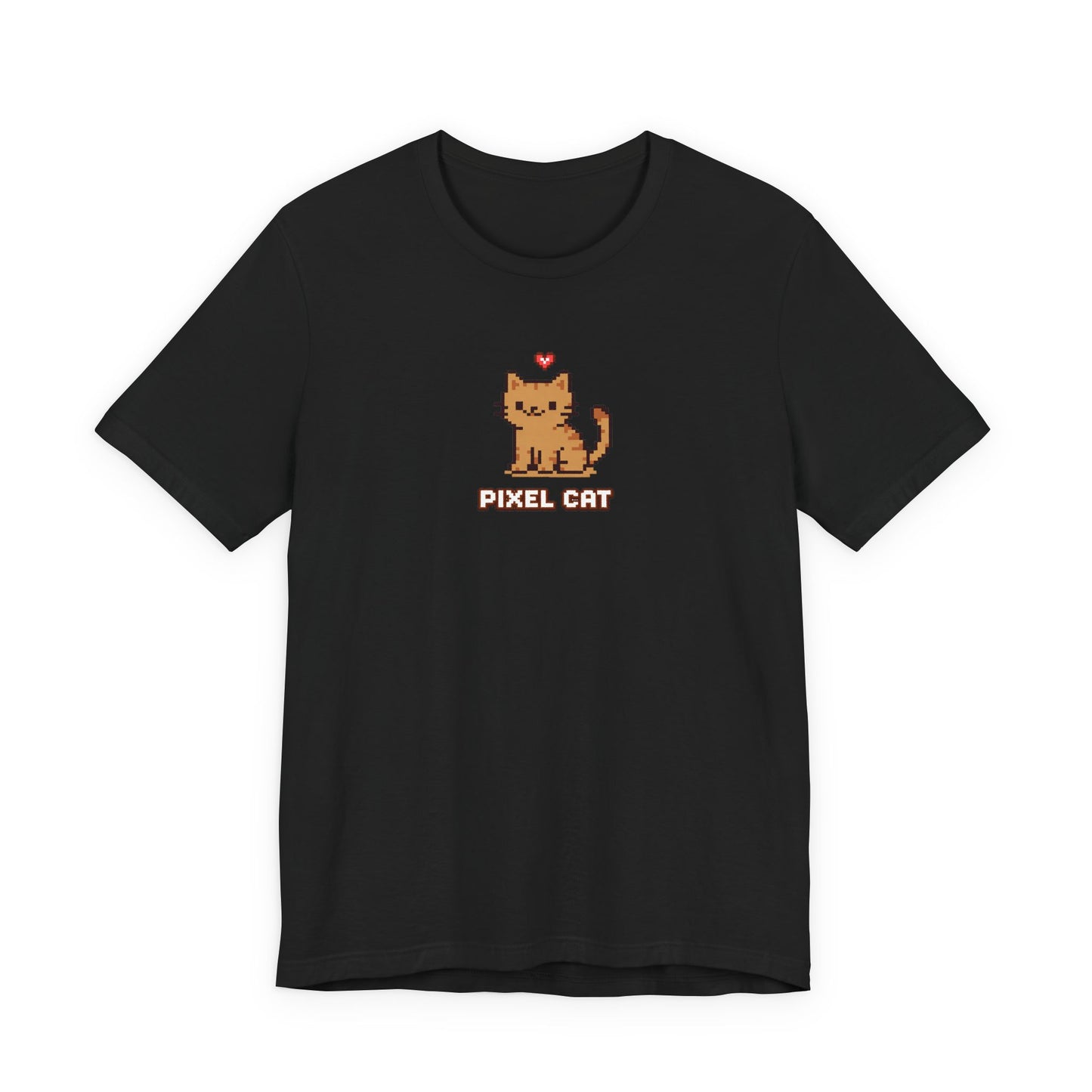 Pixel Cat T‑Shirt — Retro 8‑Bit Kitty Graphic Tee