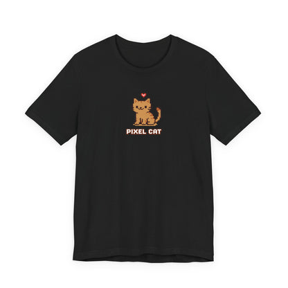 Pixel Cat T‑Shirt — Retro 8‑Bit Kitty Graphic Tee