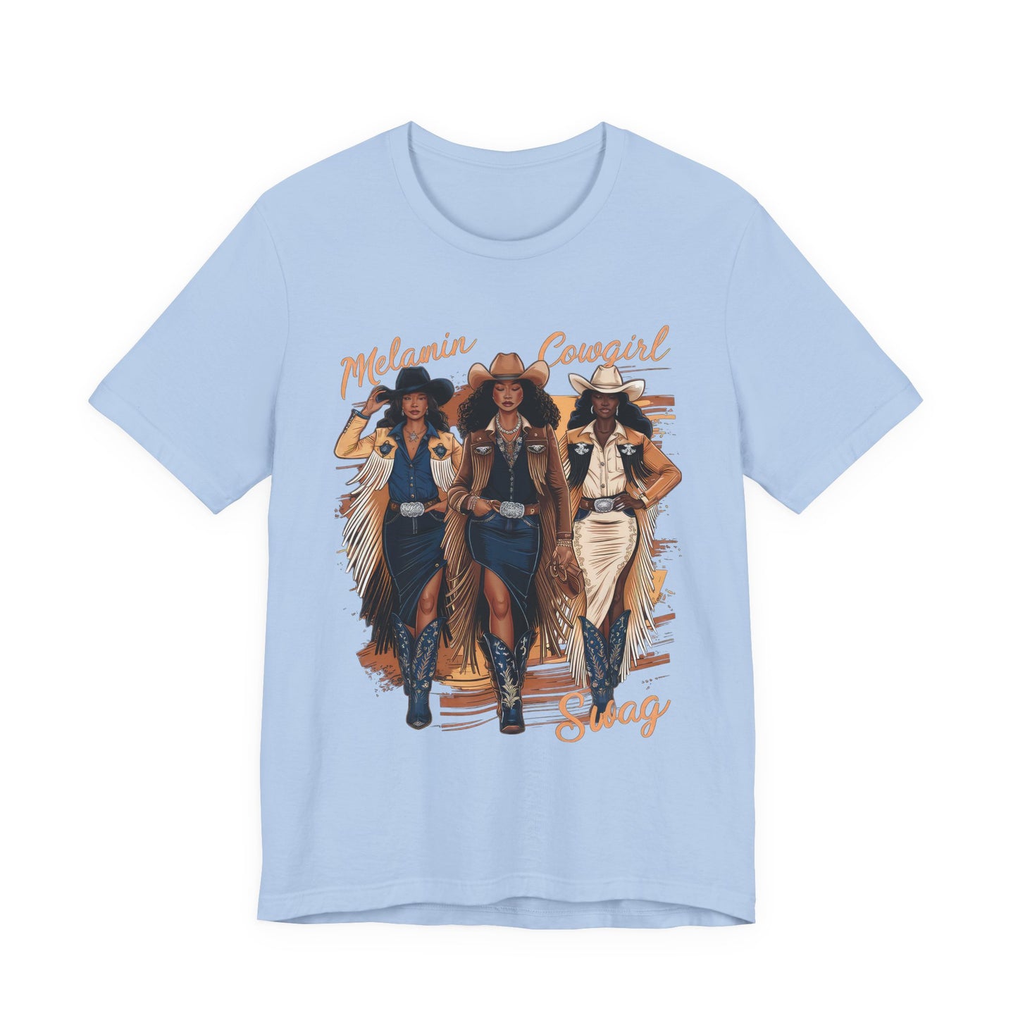 3 Melanated Cowgirls Tee