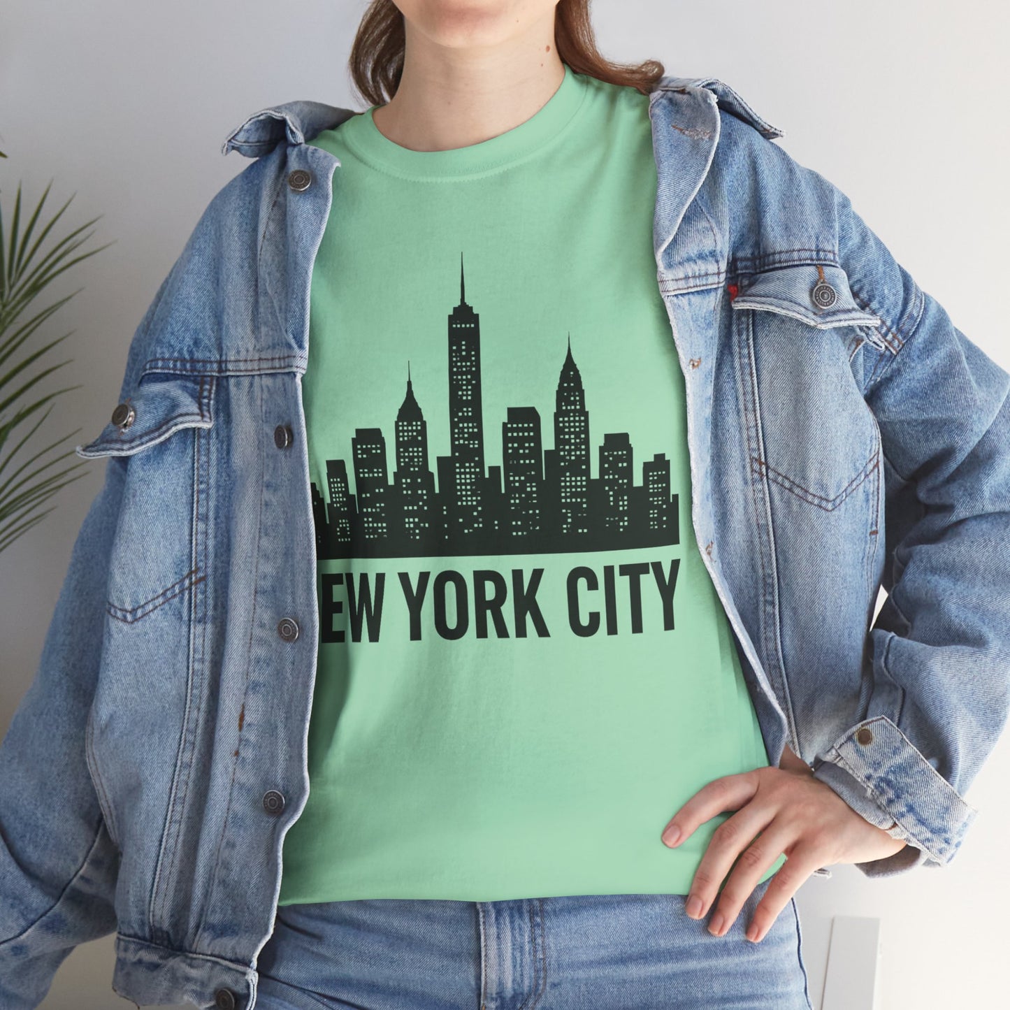 New York City Skyline T-Shirt — NYC Skyline Silhouette Tee