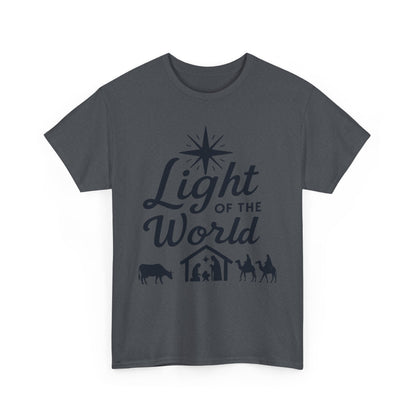 Nativity Unisex Tee - Light of the World - Dark Version