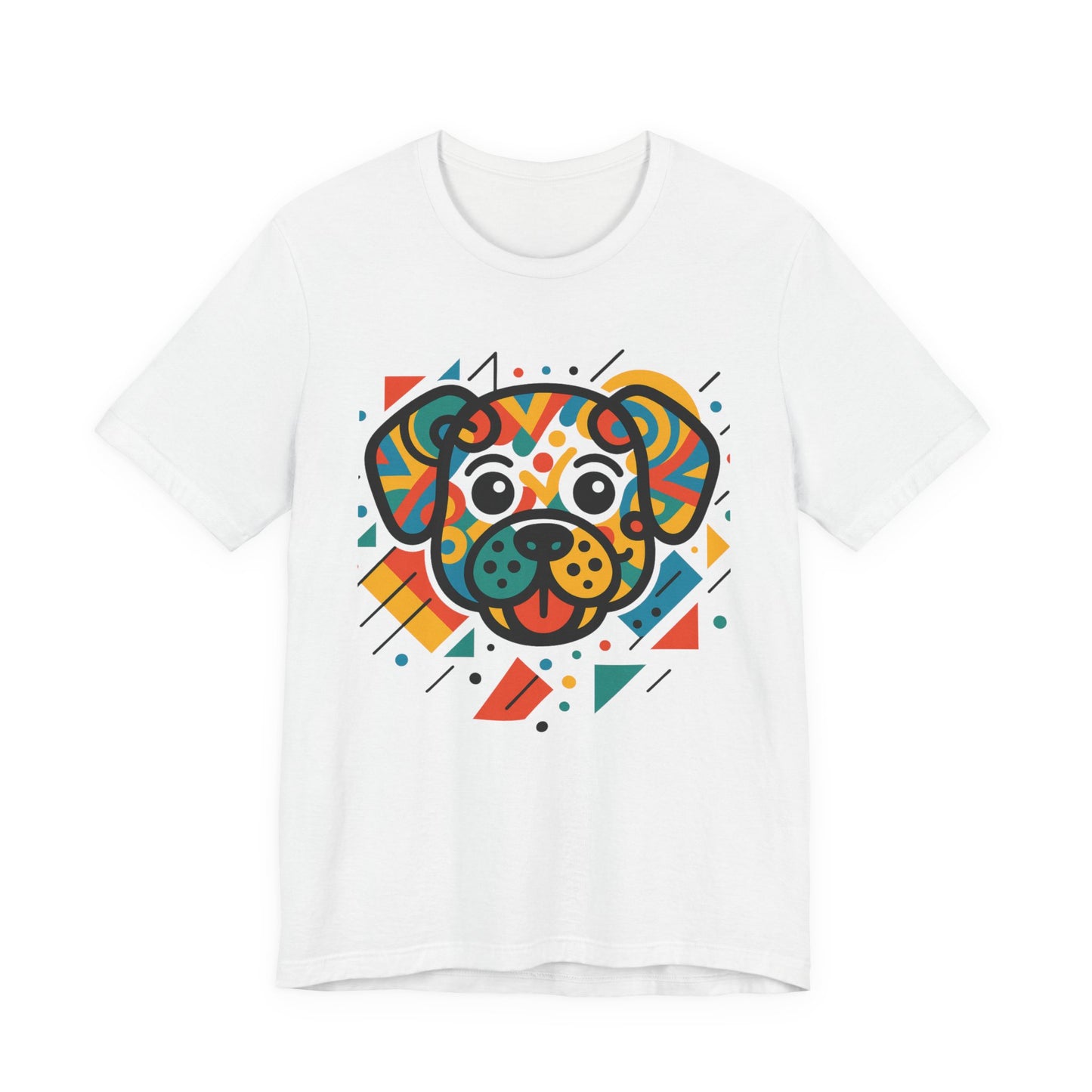 Abstract Dog Tee