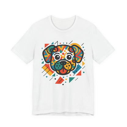Abstract Dog Tee