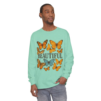 Beautiful Butterfly Long Sleeve T-Shirt, Eco-Friendly Cotton Tee, Casual Wear, Spring Fashion, Gift for Nature Lovers, Comfortable [...]
