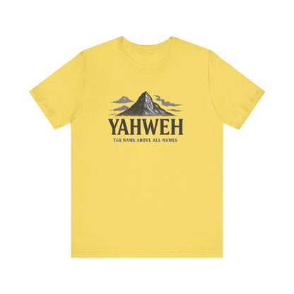 Christian T-Shirt - Boldly Proclaiming the Name of YAHWEH
