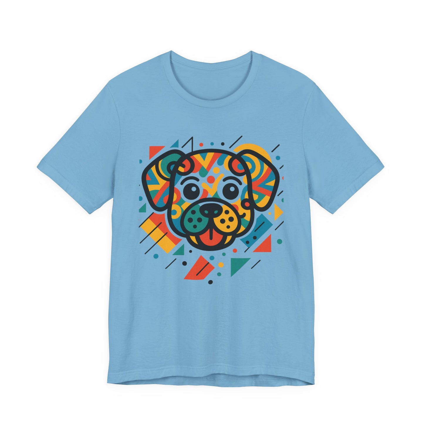 Abstract Dog Tee