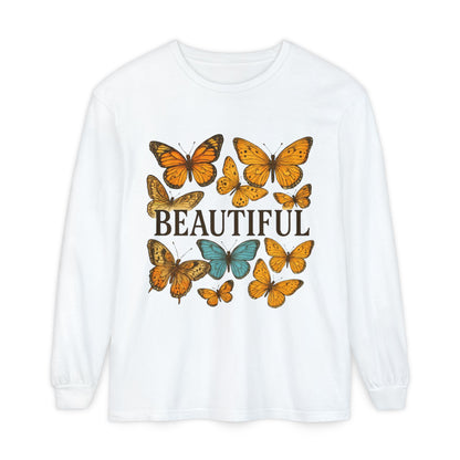 Beautiful Butterfly Long Sleeve T-Shirt, Eco-Friendly Cotton Tee, Casual Wear, Spring Fashion, Gift for Nature Lovers, Comfortable [...]