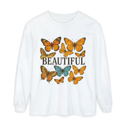Beautiful Butterfly Long Sleeve T-Shirt, Eco-Friendly Cotton Tee, Casual Wear, Spring Fashion, Gift for Nature Lovers, Comfortable [...]