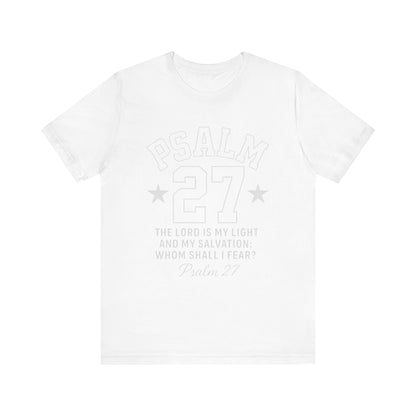 PSALM 27 Black Sporty Tee
