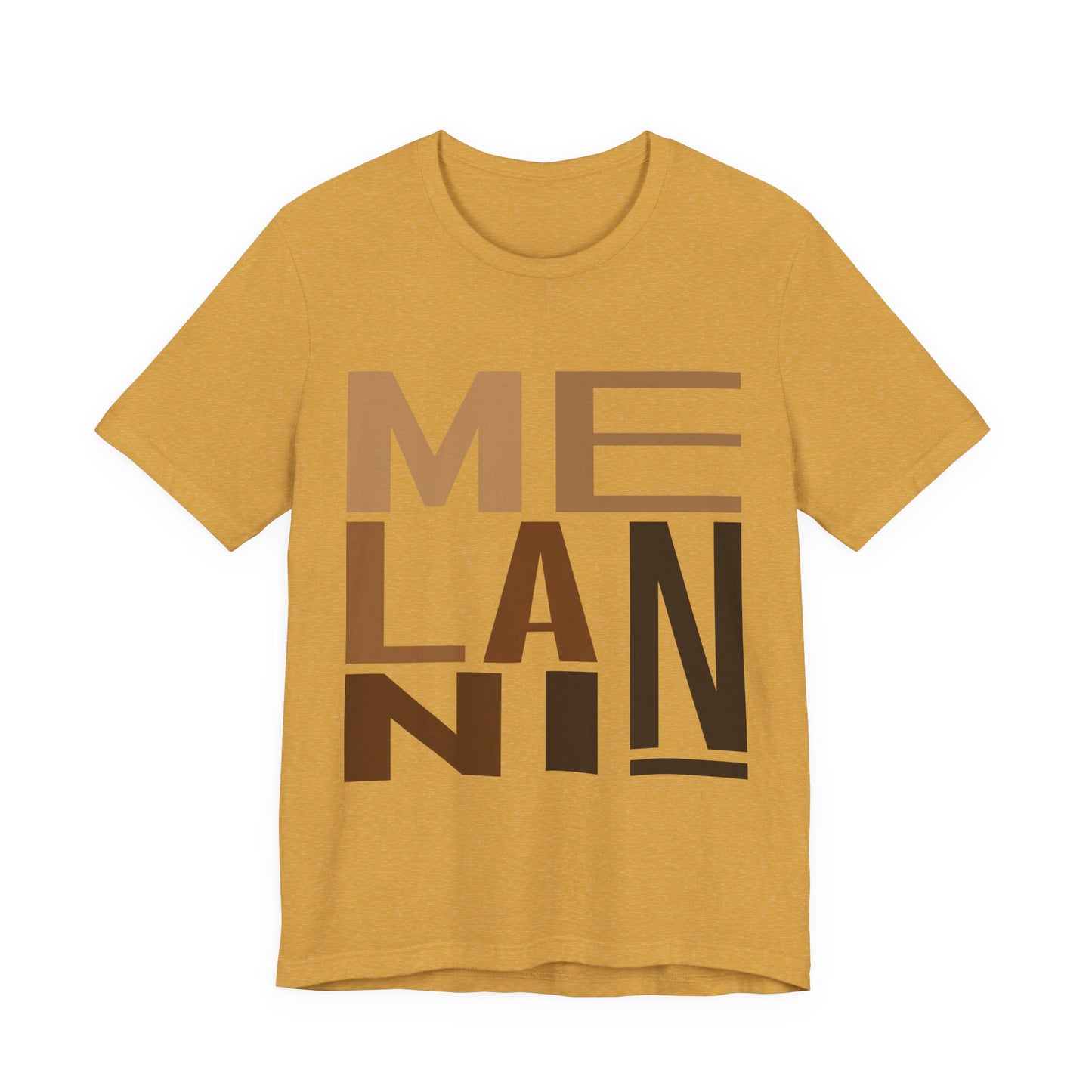 Melanin Text Art Tee