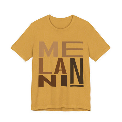Melanin Text Art Tee