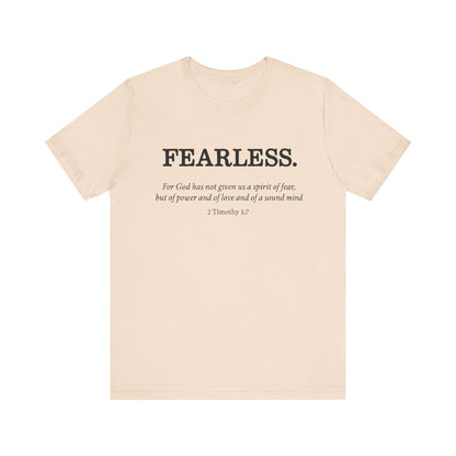 Faith T-Shirt - God Has Not Given Us a Spirit of Fear