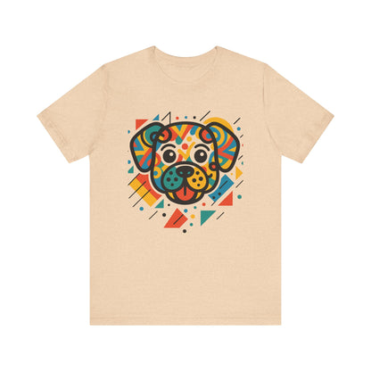 Abstract Dog Tee
