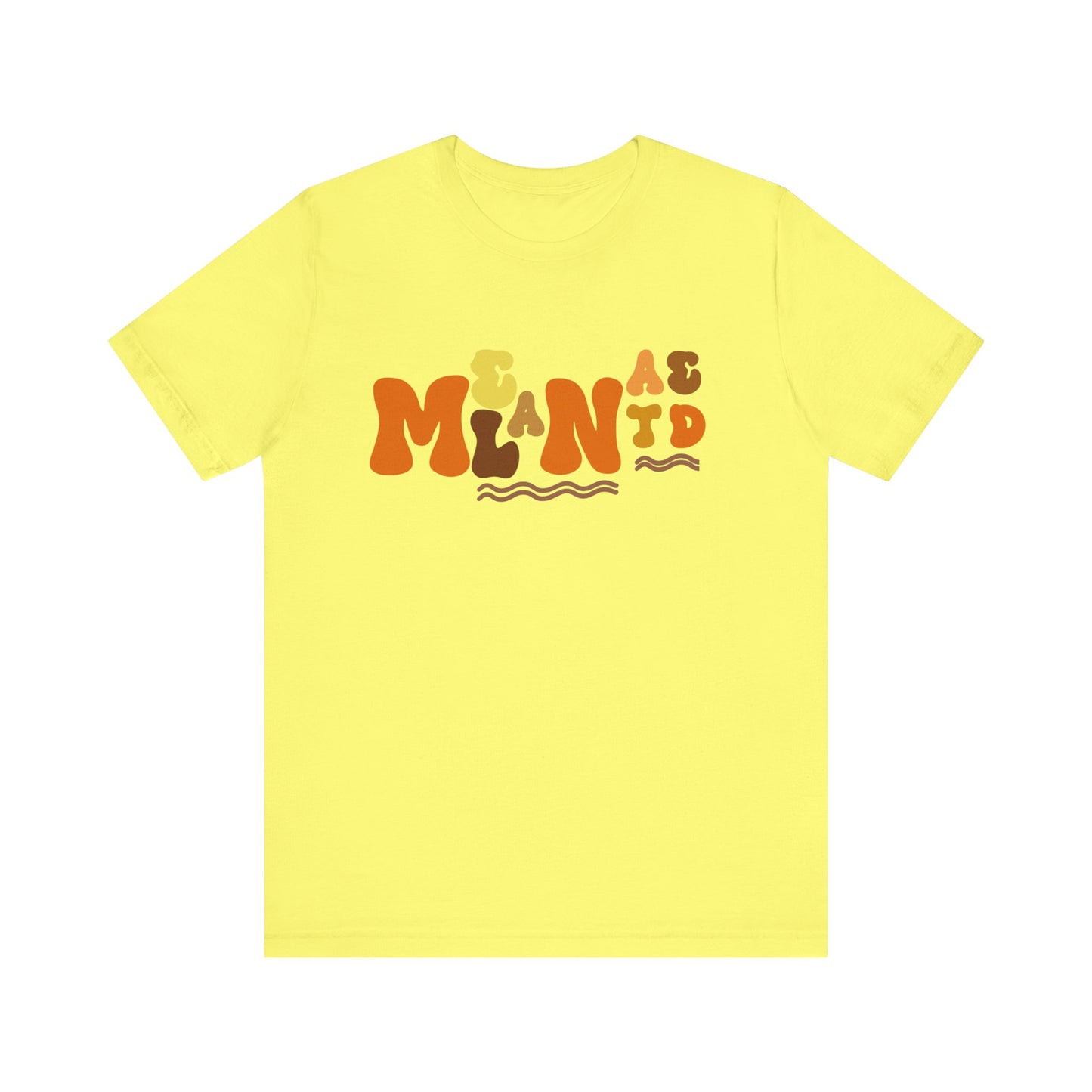 Melanated Bubble Letters T-shirt Design 2