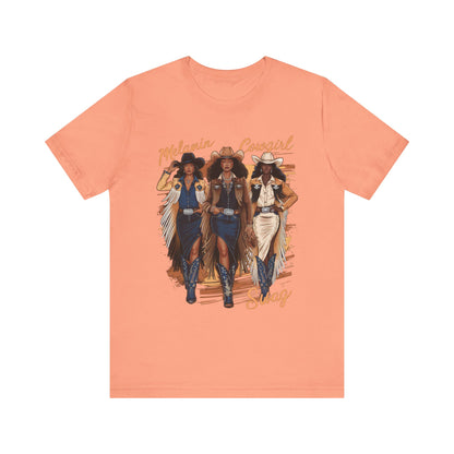 3 Melanated Cowgirls Tee